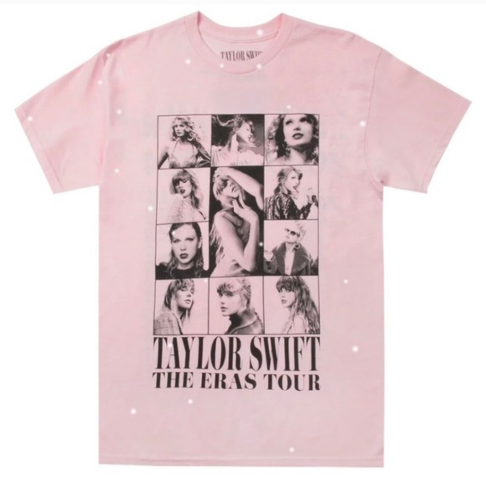 Taylor Swift The Eras Tour Pink T Shirt Size Medium NWT